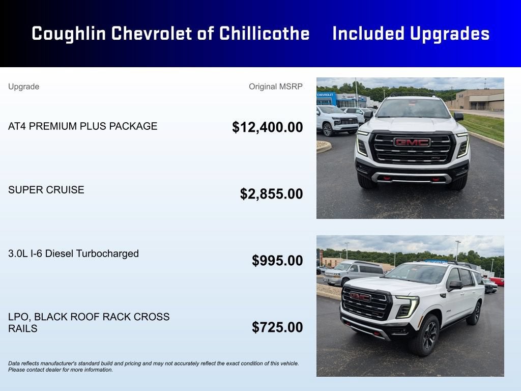 2026 GMC Yukon XL AT4