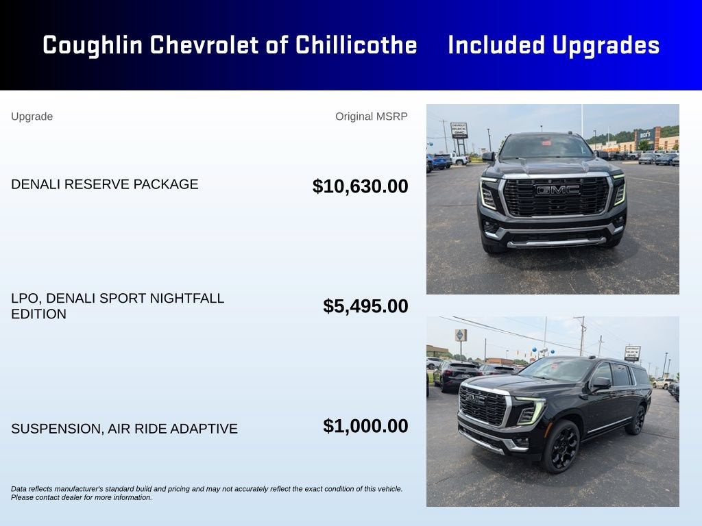 2026 GMC Yukon XL Denali