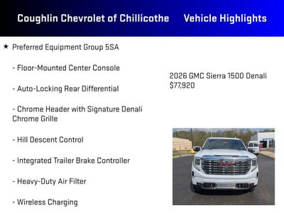 2026 GMC Sierra 1500 Denali