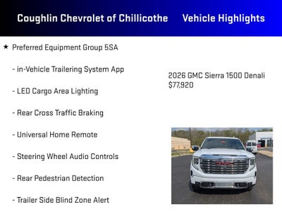 2026 GMC Sierra 1500 Denali