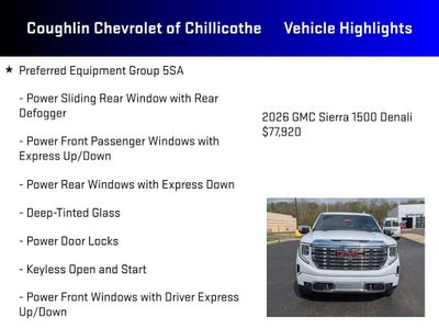 2026 GMC Sierra 1500 Denali