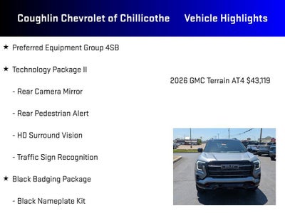 2026 GMC Terrain AT4