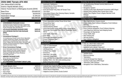 2026 GMC Terrain AT4